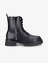 Bottines à zip décoratif stylisé - Noir - 5