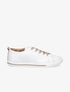 Baskets à lacets et contrefort contrastant - Beige - 5