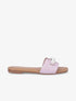 Mules stylisées à perles - Lilas - 1