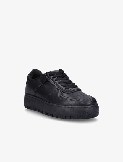 Sneakers à empiècements contrastants - Noir - 2