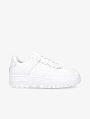 Sneakers à empiècements contrastants - Blanc - 5