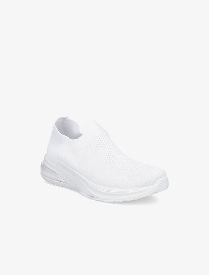 Baskets basses en mesh - Blanc - 2