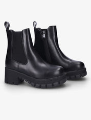 Boots à plateforme crantée - Noir - 5