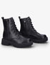Boots style rock à zip décoratif - Noir - 1
