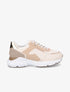 Baskets en simili texturé - Beige - 1