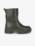 Boots montantes à semelles crantées - Kaki - 5