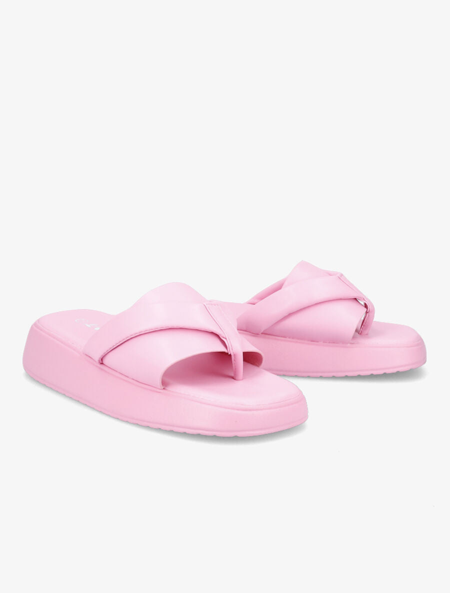 Claquettes à ganses tompe l&