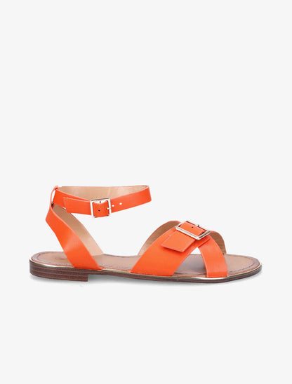 Nu-pieds à bride à boucle - Orange - 2