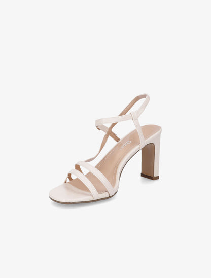 Sandales classiques à fines brides - Beige - 3