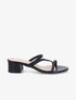 Mules à brides tressées - Noir - 1