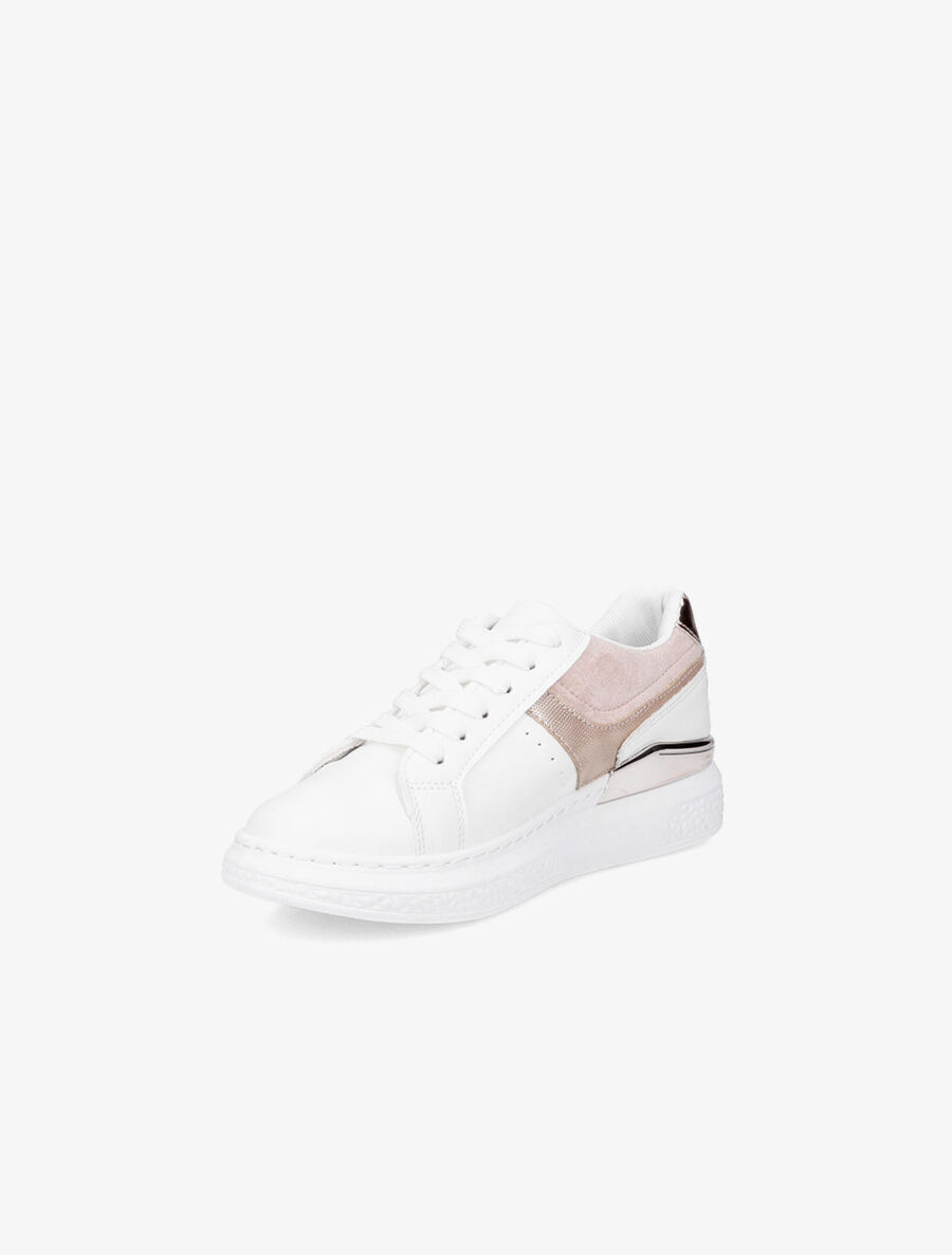 Baskets bi-matière irisées - Rose gold - 3