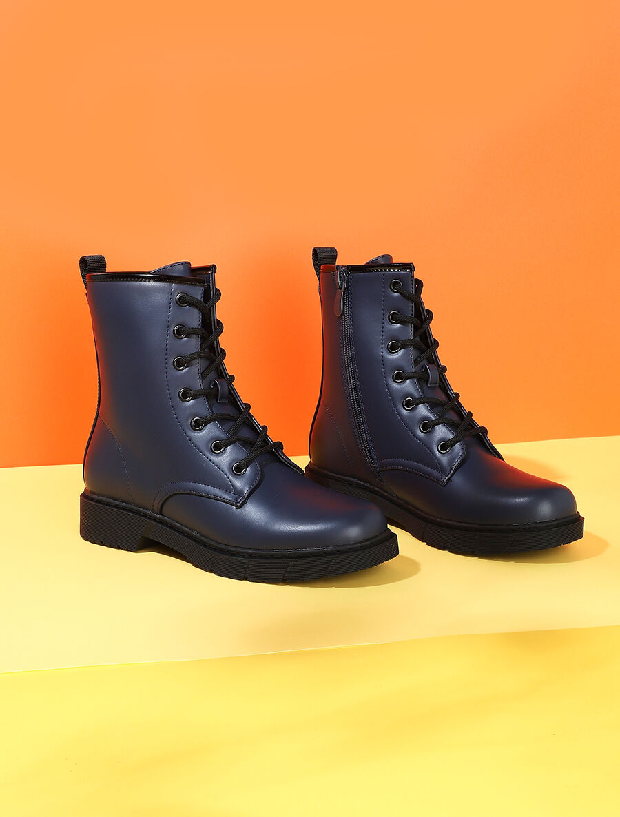 Rangers classiques en simili - Marine - 5