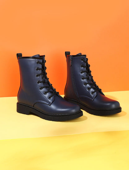 Rangers classiques en simili - Marine - 5