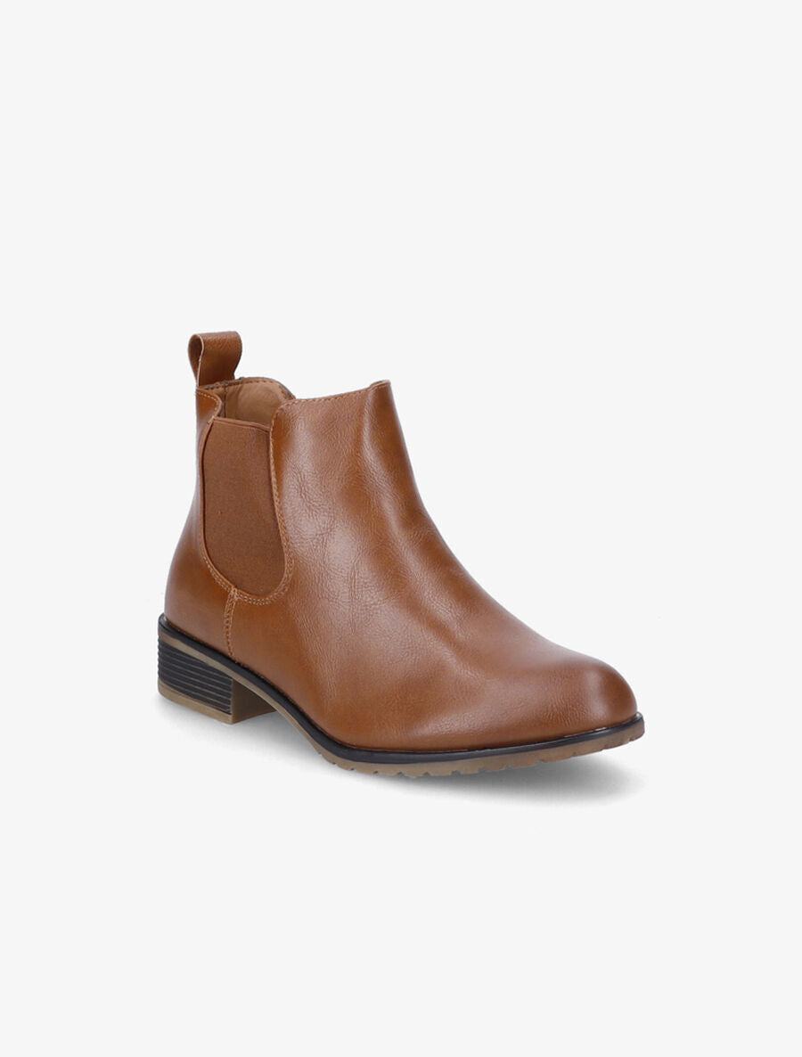 Chelsea boots en simili - Camel - 2
