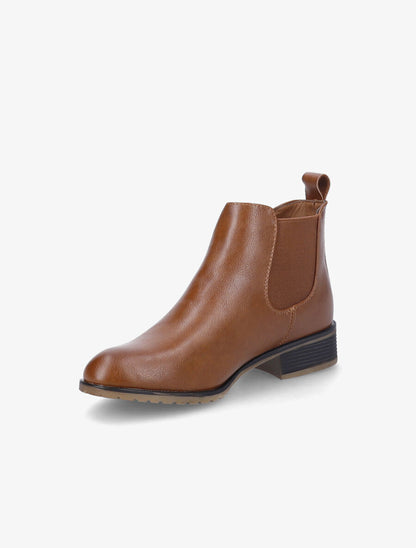 Chelsea boots en simili - Camel - 3