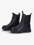 Boots à zip et semelles crantées - Noir - 1