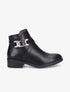 Bottines à boucle maillon - Noir - 1