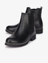 Bottines cloutées à ganse côtelée - Noir - 5