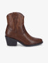 Santiags en simili - Marron - 5