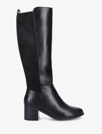 Bottes à contrefort suédé - Noir - 1
