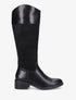 Bottes bimatière unies - Noir - 1