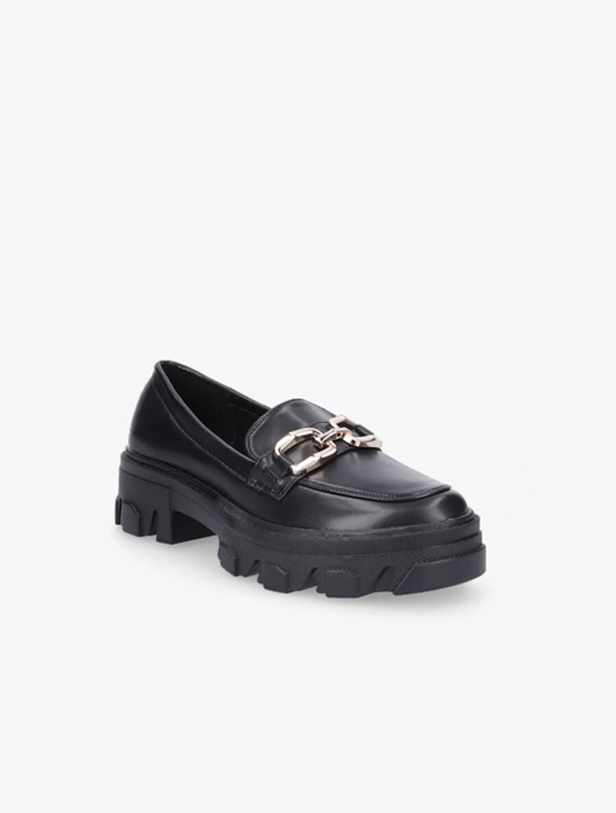 Mocassins à double anneaux - Noir - 2