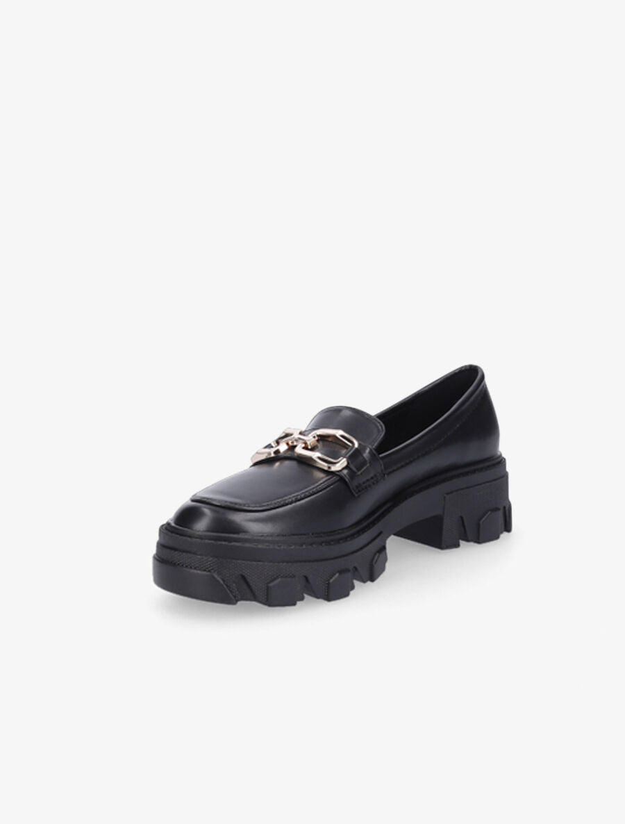 Mocassins à double anneaux - Noir - 3
