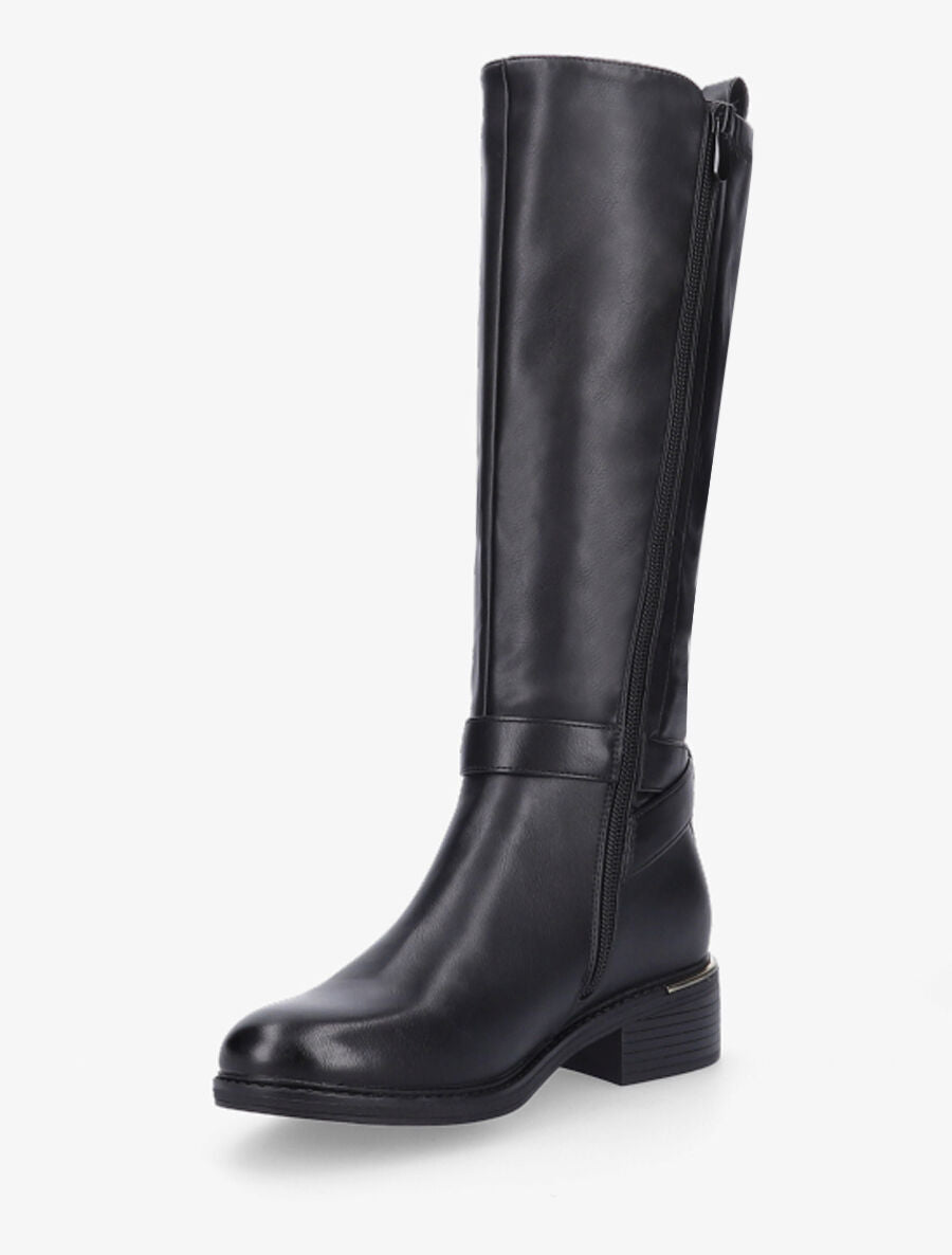 Bottes classiques à empiècement métallique - Noir - 3