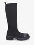 Bottes style chaussettes en maille - Noir - 1