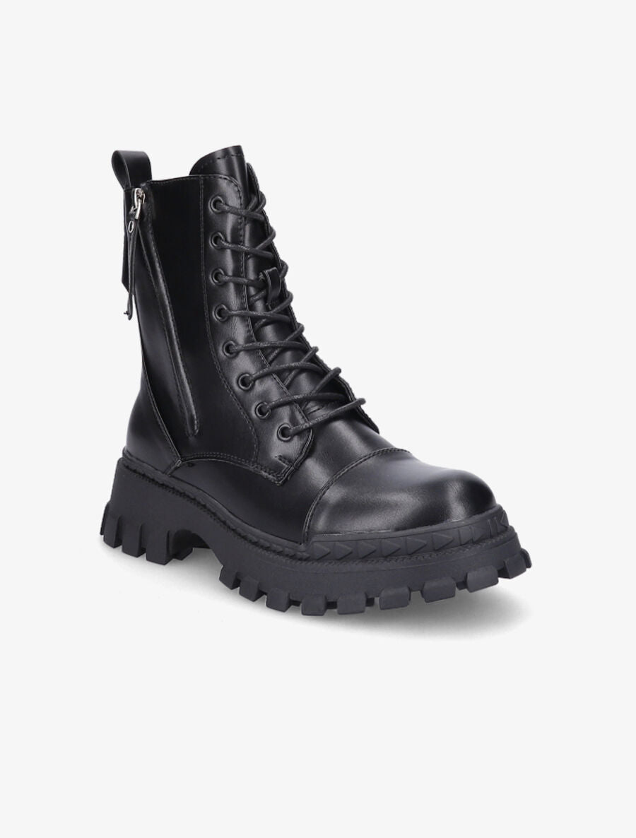 Boots militaire à zip - Noir - 2