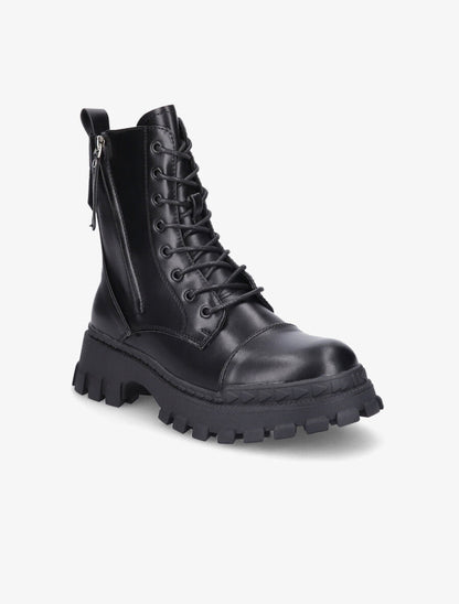 Boots militaire à zip - Noir - 2