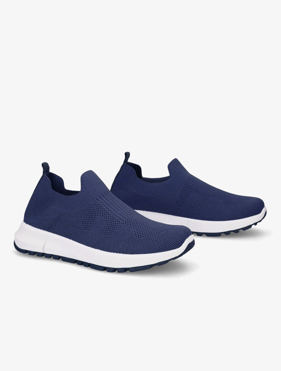 Baskets en mesh classiques - Marine - 4