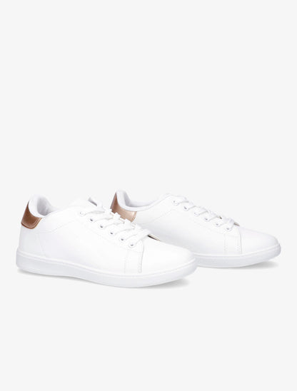 Tennis basique contrefort contrastant - Rose gold - 4