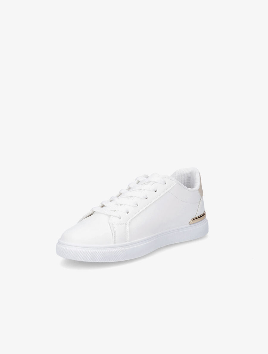 Tennis en simili à bande texturée - Beige - 3