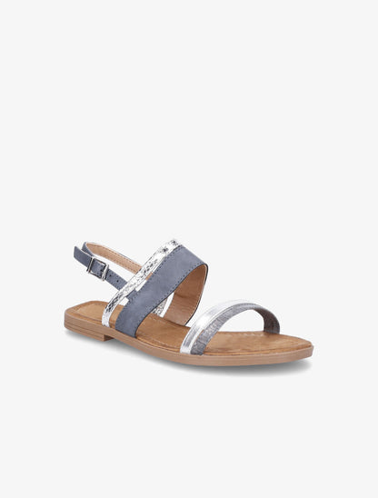 Nu-pieds irisés - Bleu - 3