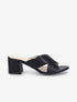 Mules à brides croisées - Noir - 1