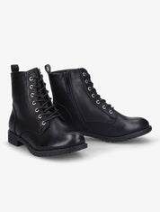Bottines rangers à lacets - Noir - 5