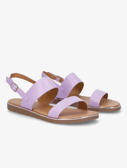 Nu-pieds classiques en simili - Lilas - 4