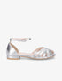 Nu-pieds multi-brides en simili - Argent - 1