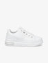 Sneakers classique en simili - Blanc - 1