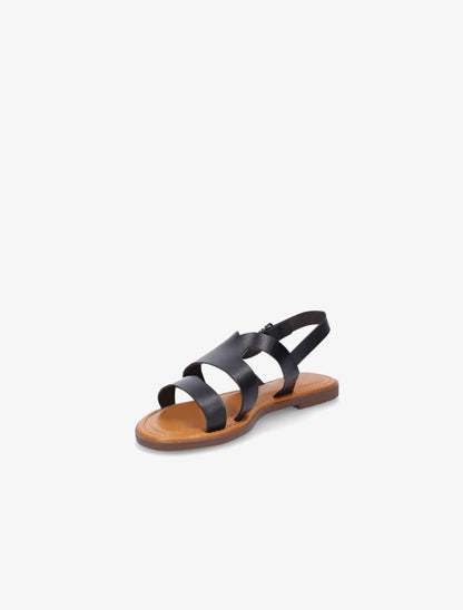 Nu-pieds classiques en simili - Noir - 3