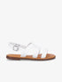 Nu-pieds classiques en simili - Blanc - 1