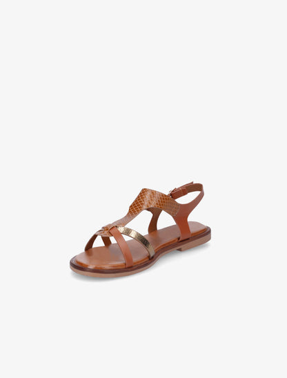 Nu-pieds en simili effet python - Camel - 3