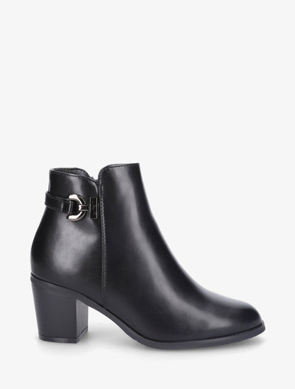 Bottines à boucle - Noir - 6