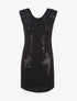 Robe à sequins basic  - noir - 1