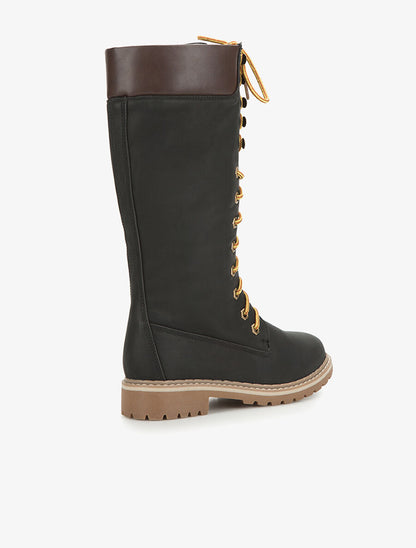 Bottes sport plates - noir - 4