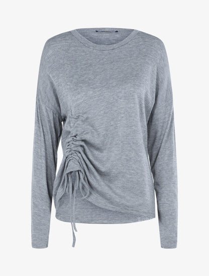 Pull doux à cordon de serrage à l&