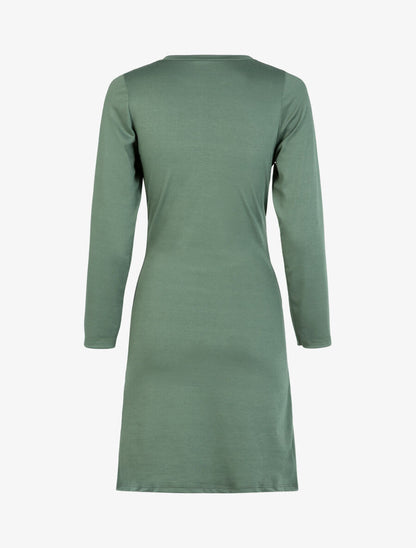 Robe à bandes croisées à la taille - Kaki clair - 2