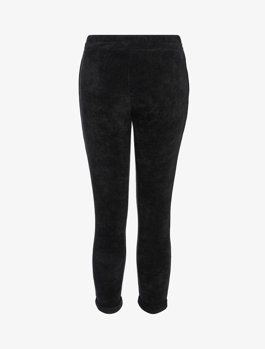 Pantalon 7/8 en velours côtelé - Noir - 2