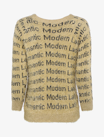 Pull Romantic Modern Lady - Camel - 2